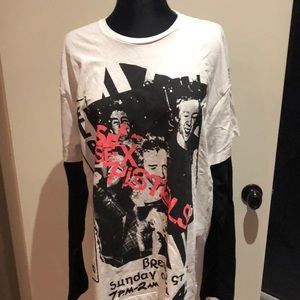 Sex Pistols band  long sleeve tee NBW new without tag